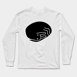 sleeping cat Long Sleeve T-Shirt